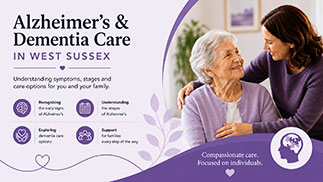 Alzheimer's & Dementia Care in West Sussex: Symptoms, Stages & Care Options